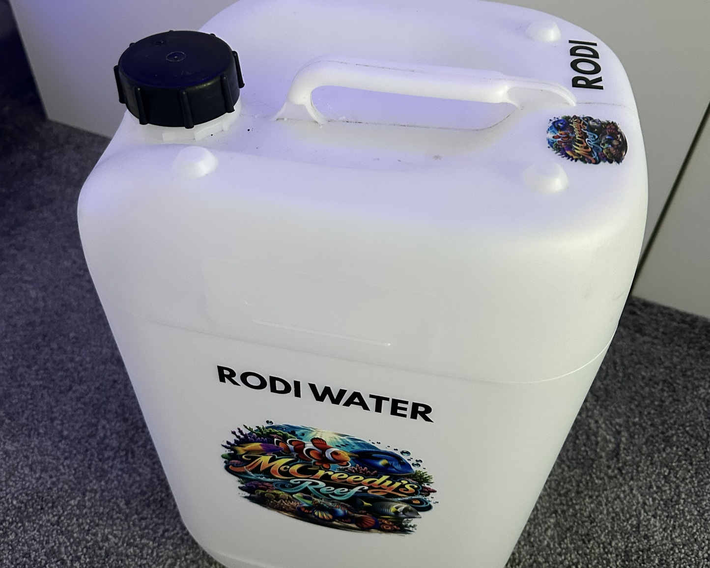 Custom 25L Water Container Stickers